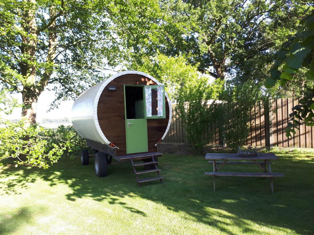 Irish Bowtop Op Het Platteland Van Huize Ouwervelden Wouwsche Plantage Exterior foto
