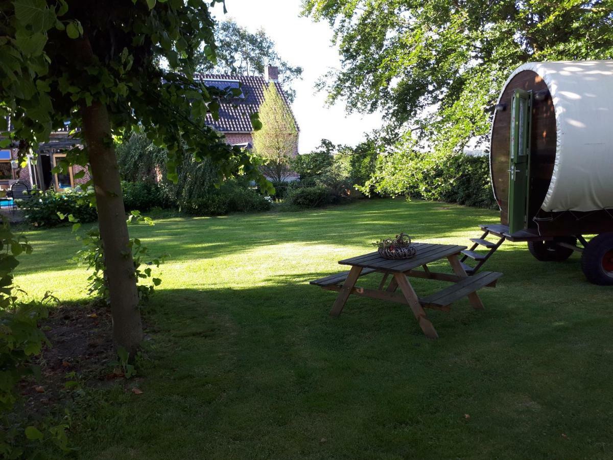 Irish Bowtop Op Het Platteland Van Huize Ouwervelden Wouwsche Plantage Exterior foto